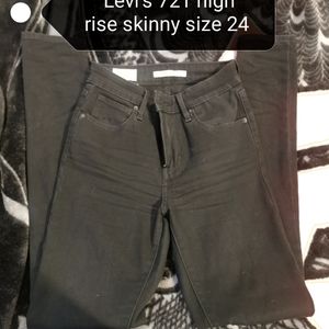 Levi's 721 high rise